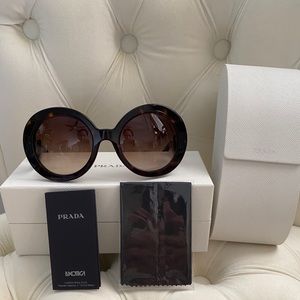 Prada baroque round sunglasses
